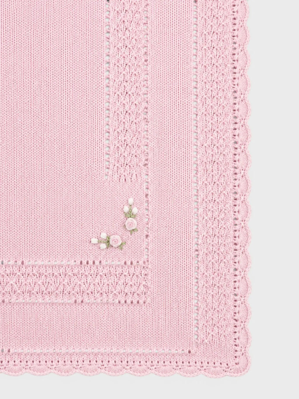 Coperta Neonata Rosa TIANA/CO by PICCOLA GIUGGIOLA