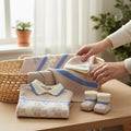 Coordinato nascita Neonato Beige 7827