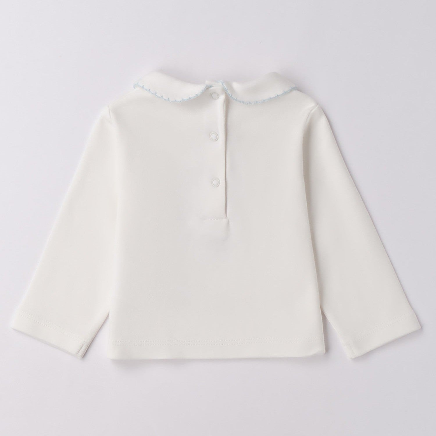 Girocollo Ml Bimba Bianco 3F749/112 -  NANU' BABY