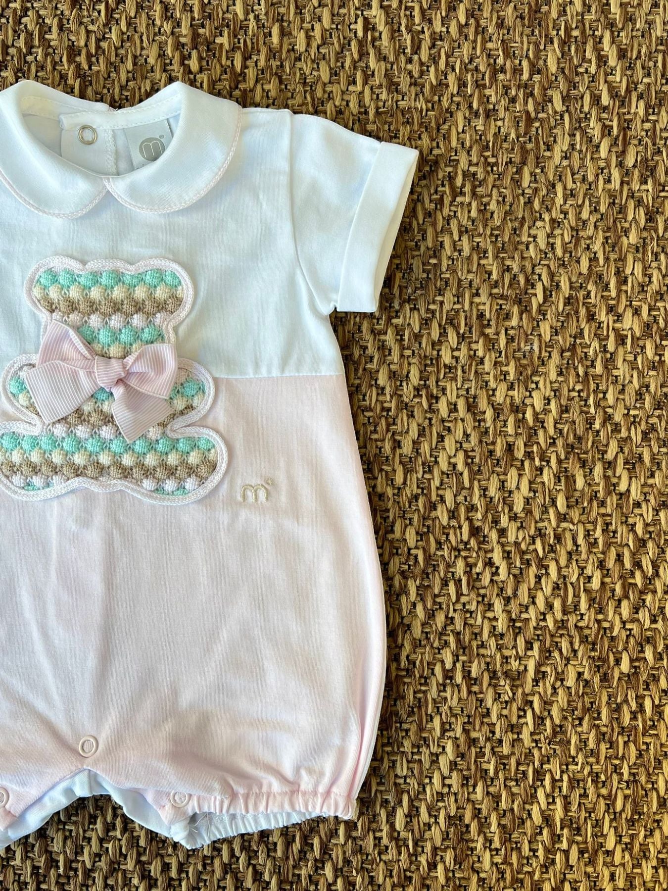 Pagliaccetto Orsetto effetto Bolle Bimba ROSA EP6521F -  NANU' BABY