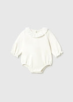Body con colletto Bimba Ecru 2770/88 by MAYORAL
