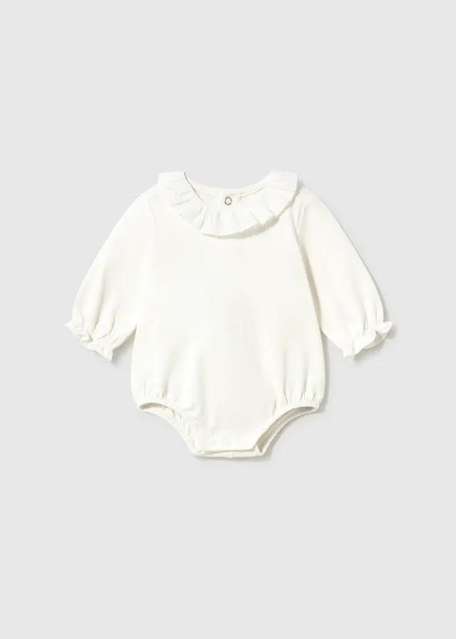 Body con colletto Bimba Ecru 2770/88 by MAYORAL