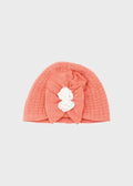 Cuffia Neonata Corallo EL16TB by MARLU'