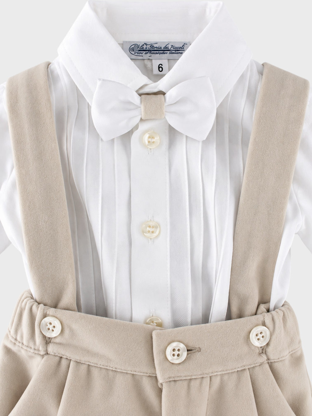 Conjunto Bebé Crema L/1361