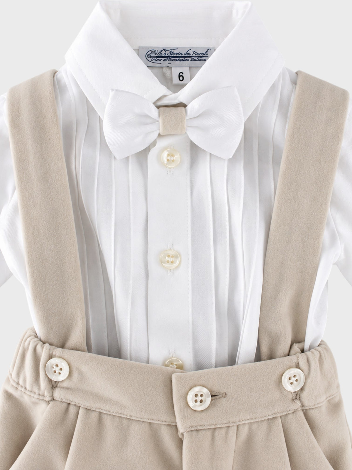 Conjunto Bebé Crema L/1361