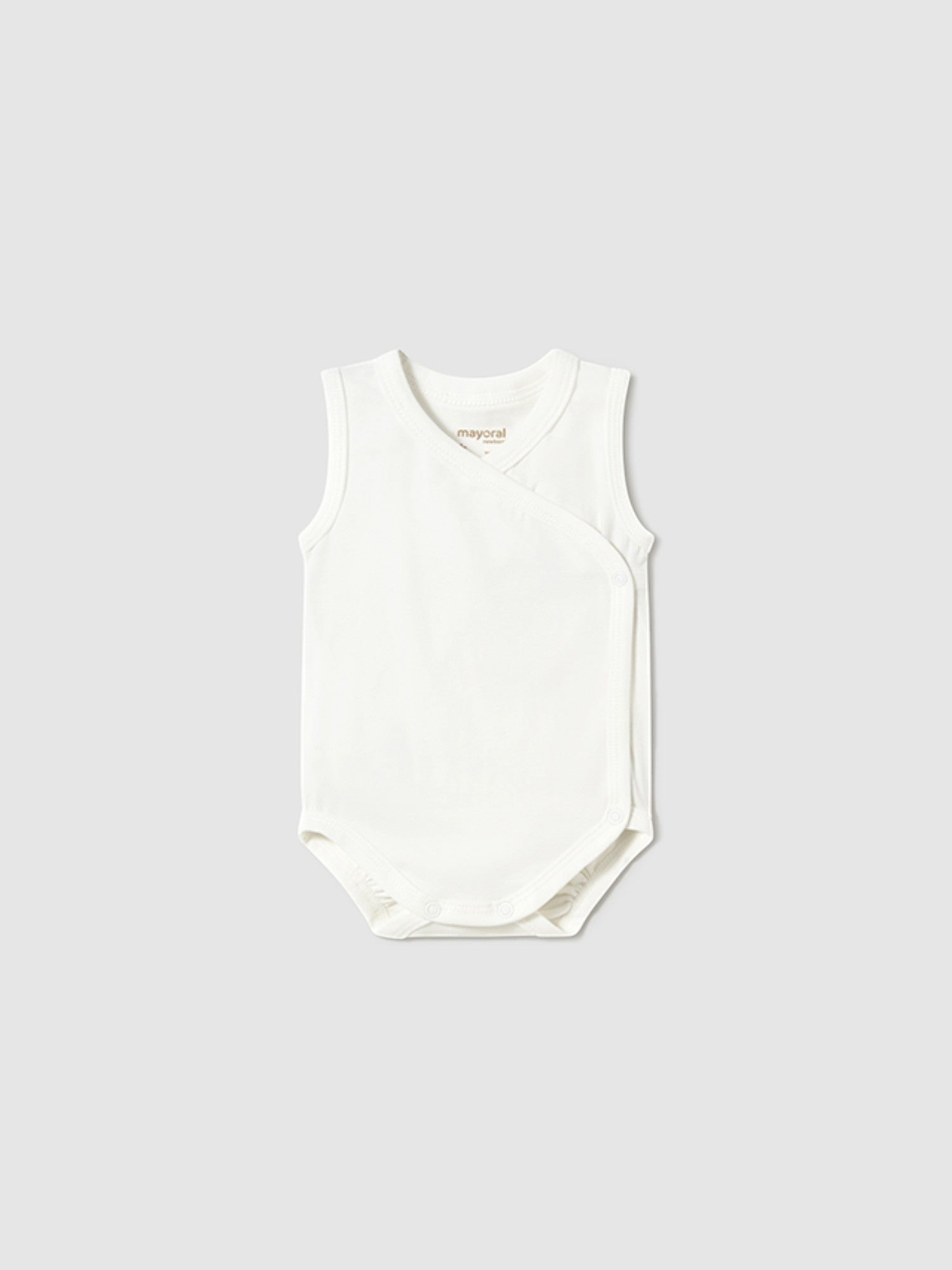 Body manica smanicata Neonato NATURAL 1702 /N -  NANU' BABY