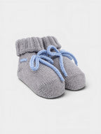 Babbucce Neonato Grigio CAVALLINO/706 by BABY LORD