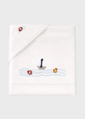 Lenzuolino Neonato Bianco MARIN/LN by PICCOLA GIUGGIOLA