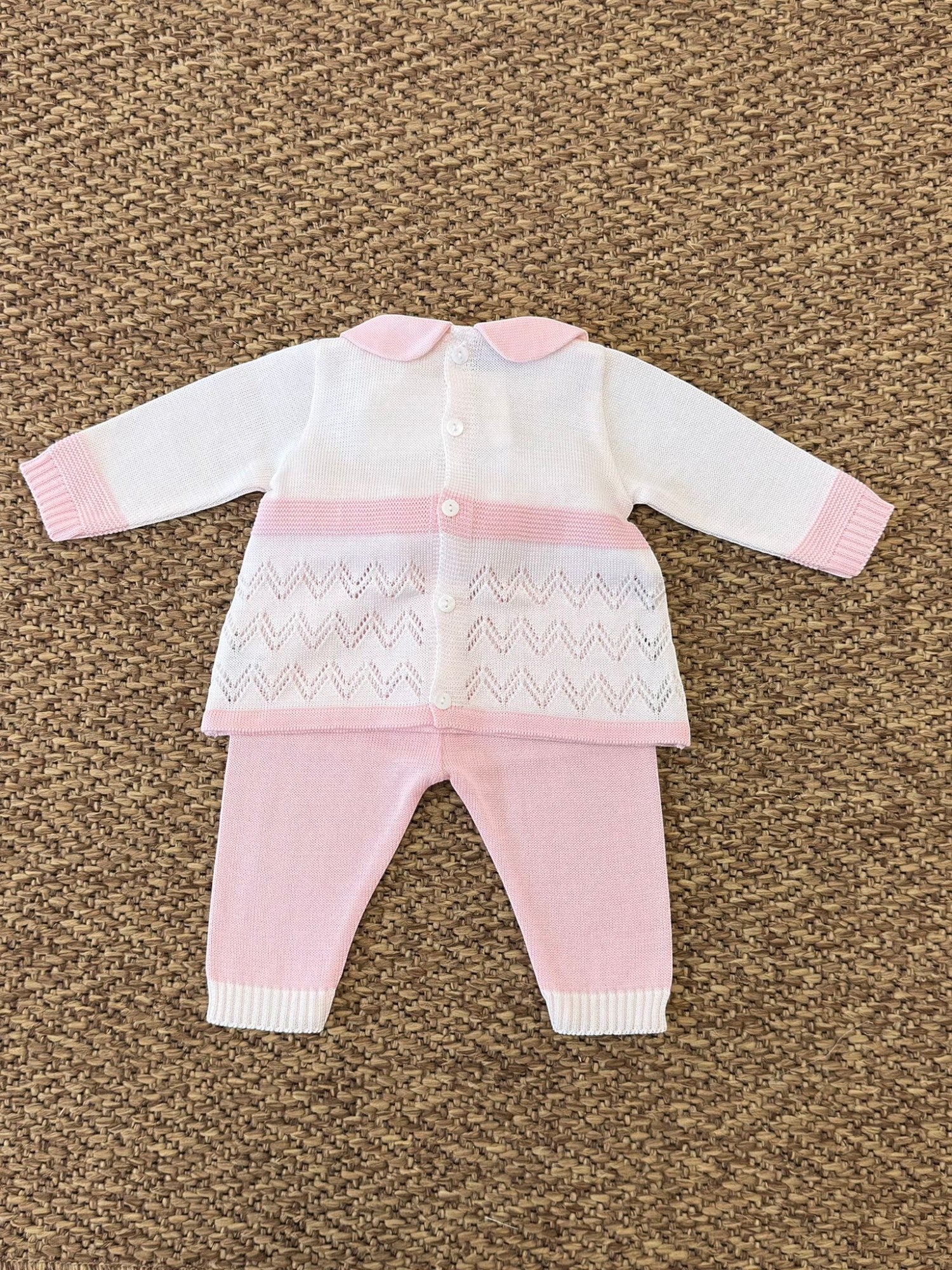 Completo nascita Neonata ROSA 7584 -  NANU' BABY