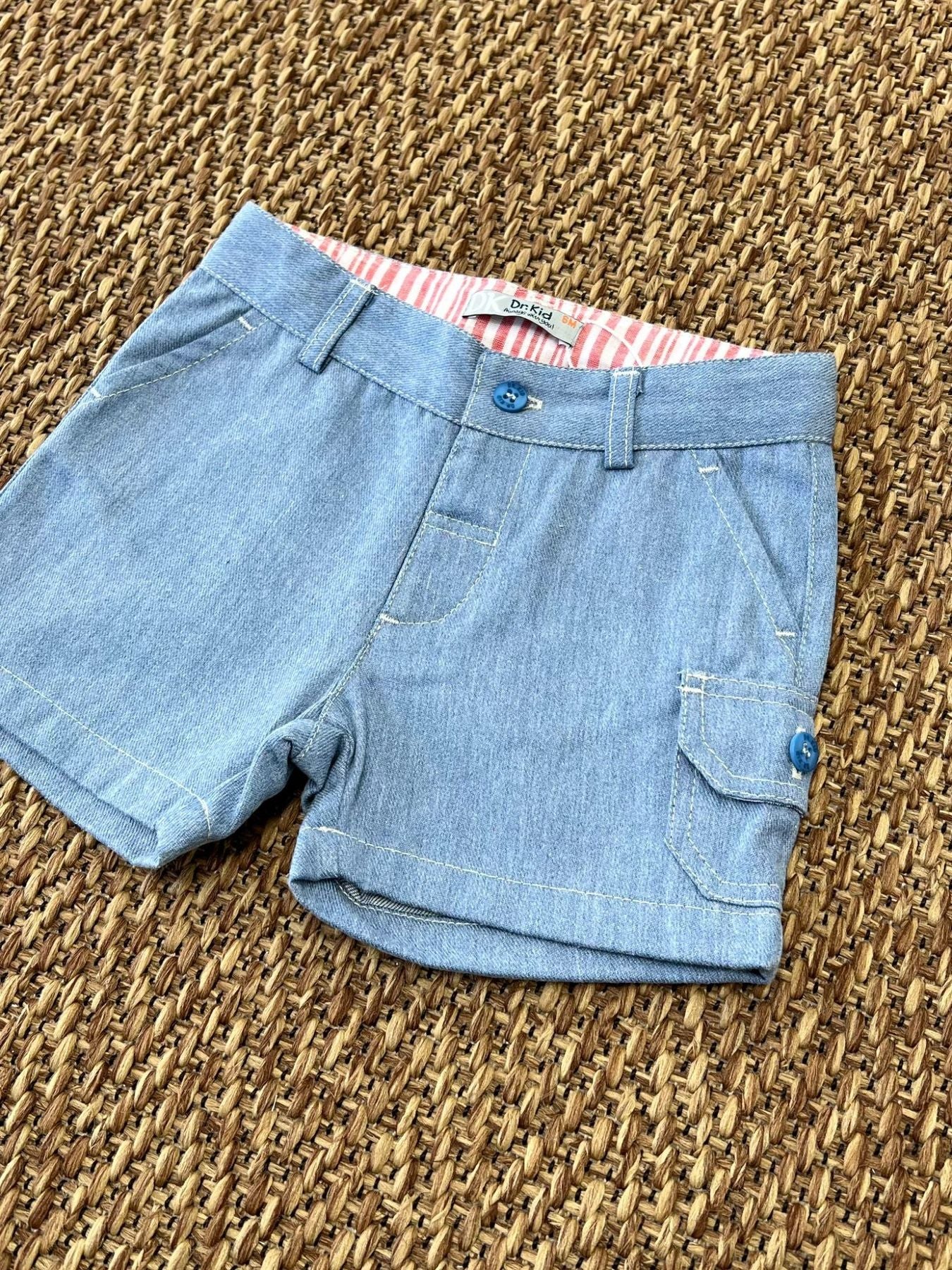 Shorts Bimbo BLU DK507/PV24 -  NANU' BABY