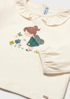 T-shirt Bimba Ecru 2089/21 by MAYORAL