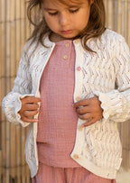 Giacca Bimba Panna CL26022500 by LITTLE DUTCH