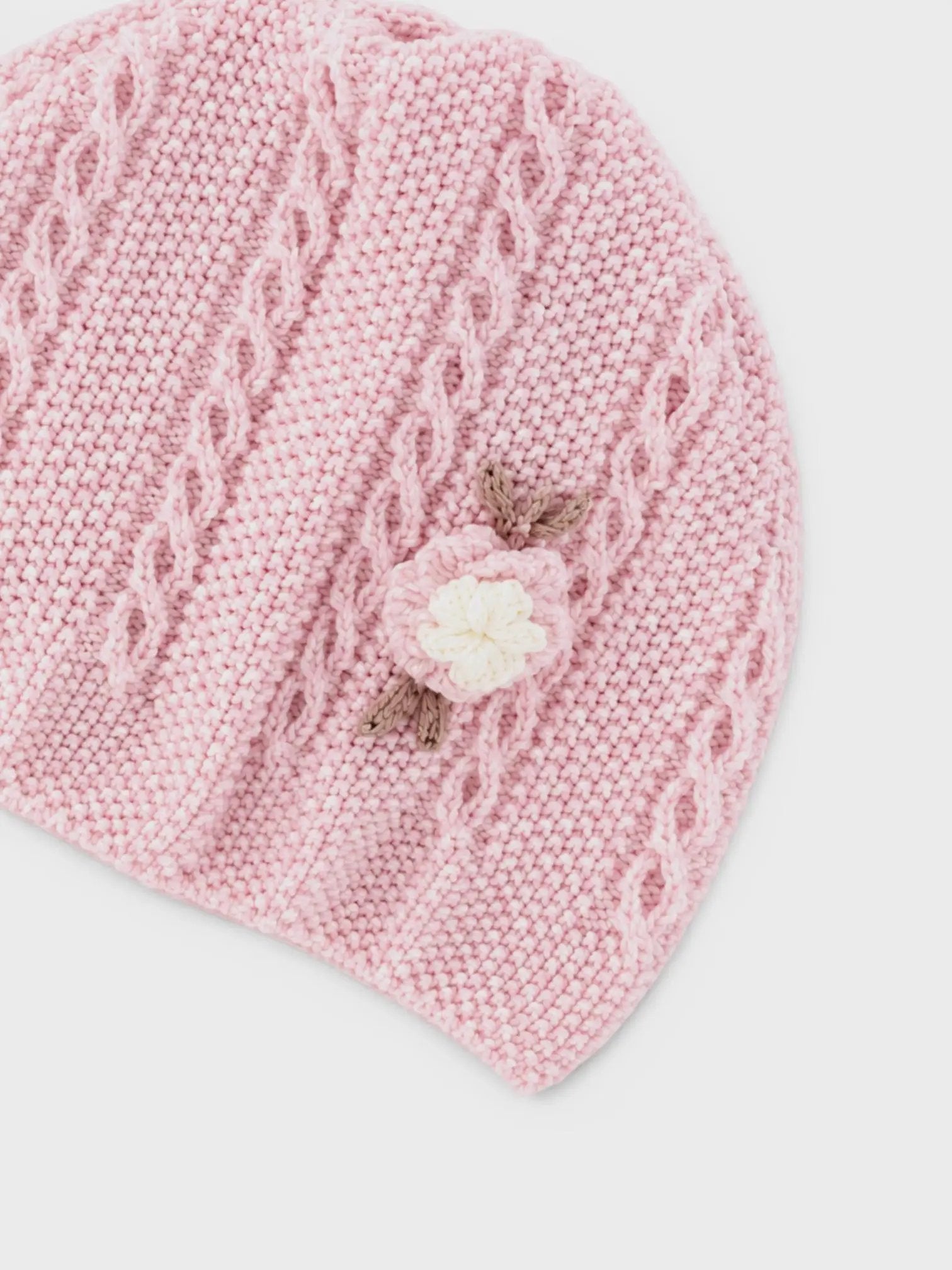 Cuffia Neonata Rosa IS1171BT by MARLU'