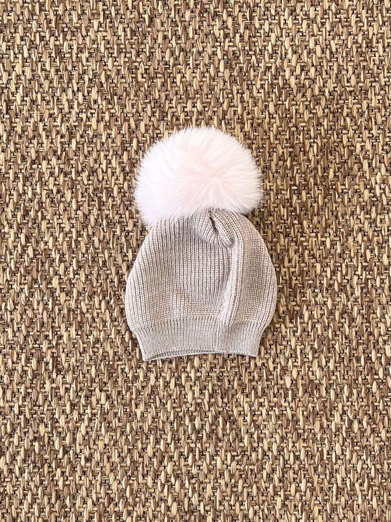 Cuffia Amore Neonata TORTORA IB1871 -  NANU' BABY
