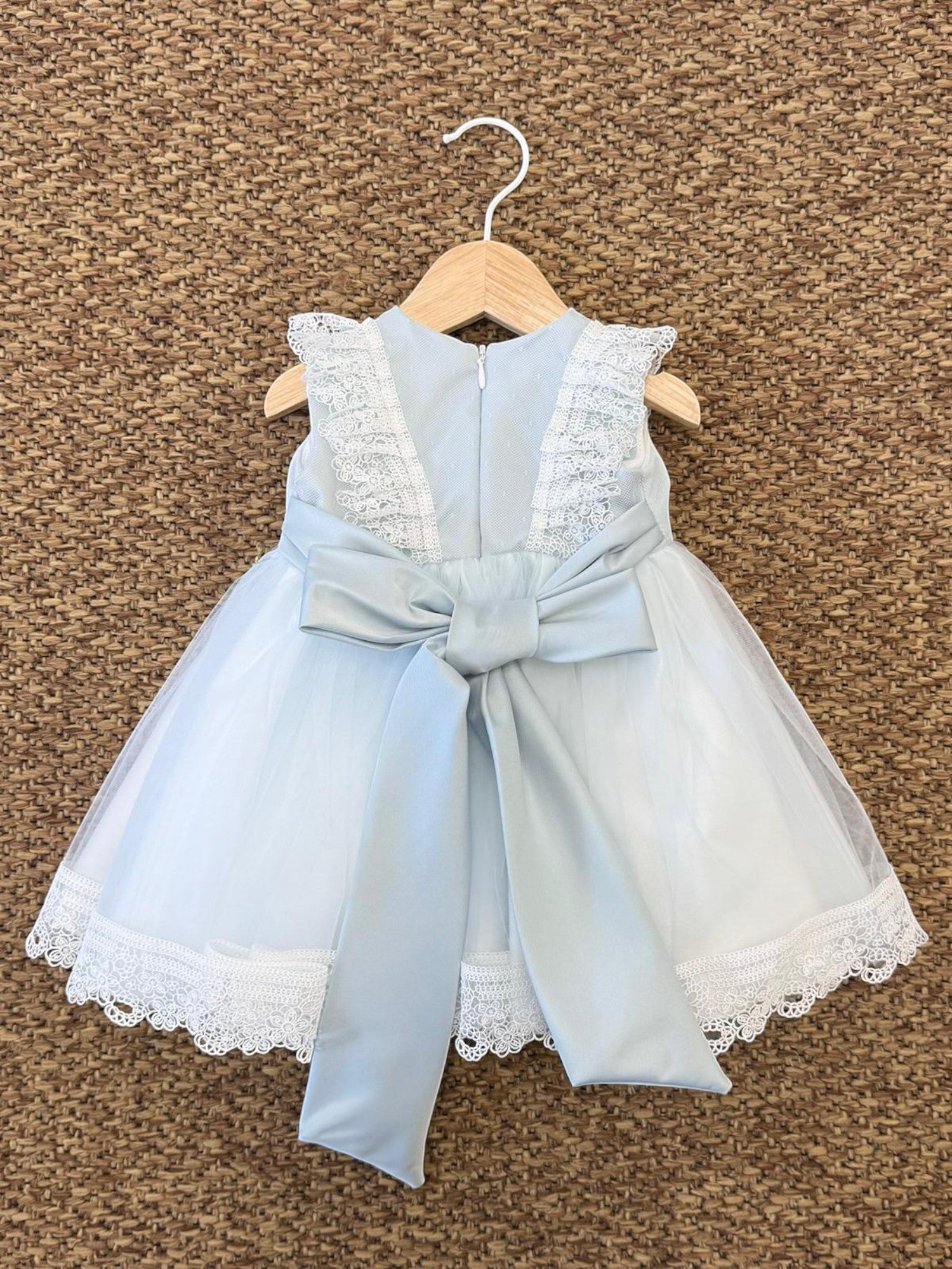 Abito Cerimonia Bimba AZZURRO FB086/AP -  NANU' BABY