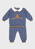 Completo nascita Neonato Blu CETIN/CN by PICCOLA GIUGGIOLA