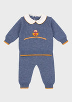 Completo nascita Neonato Blu CETIN/CN by PICCOLA GIUGGIOLA
