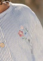 Camicia Bimba Azzurro CL26021500 by LITTLE DUTCH