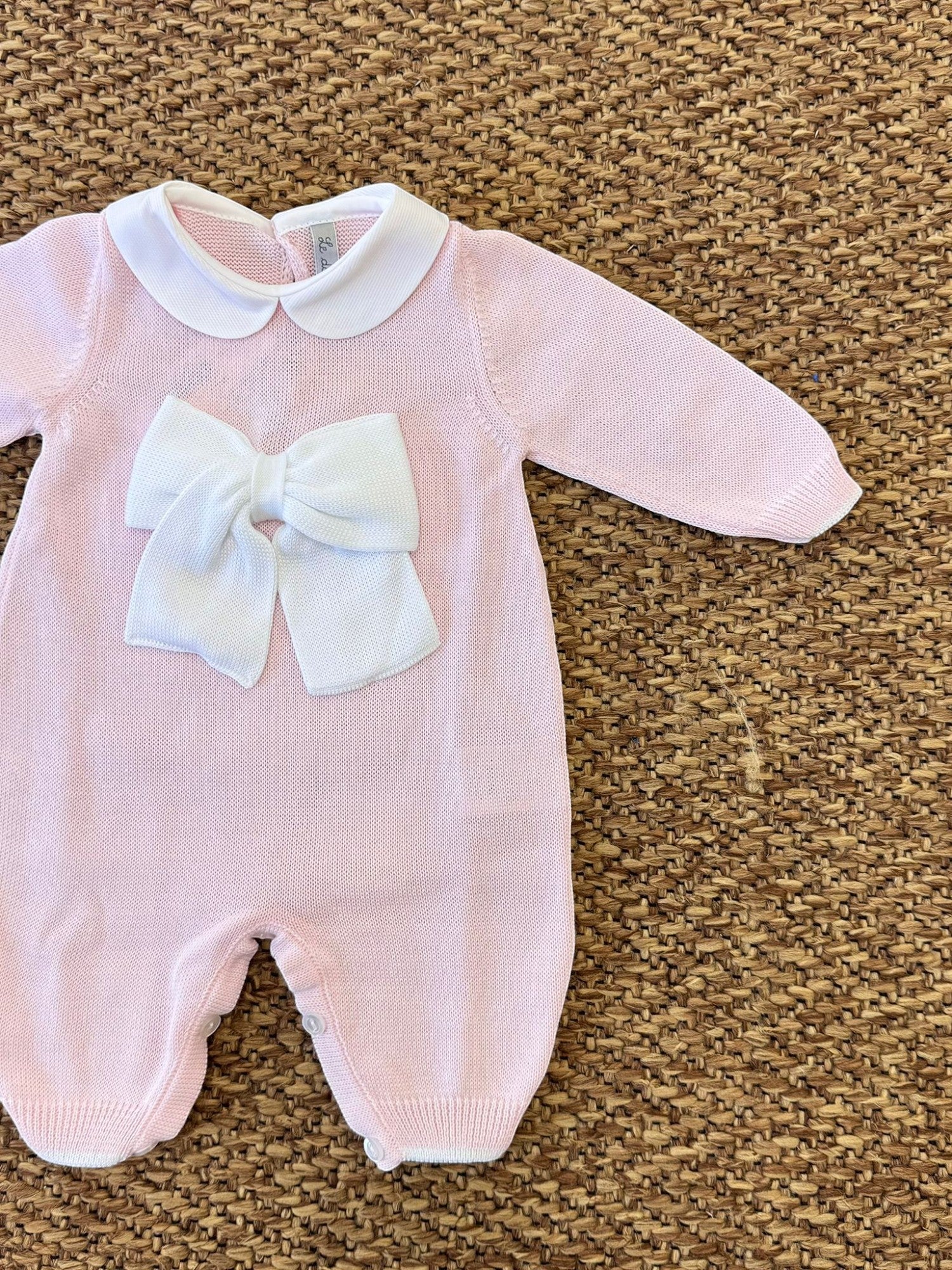 Tutina Neonata ROSA T61L/7001 -  NANU' BABY