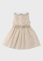 Abito Bimba Ecru C63235 by COCCODE'
