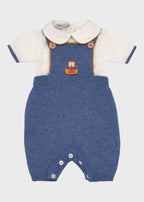 Salopette Neonato Blu CETIN/SL by PICCOLA GIUGGIOLA