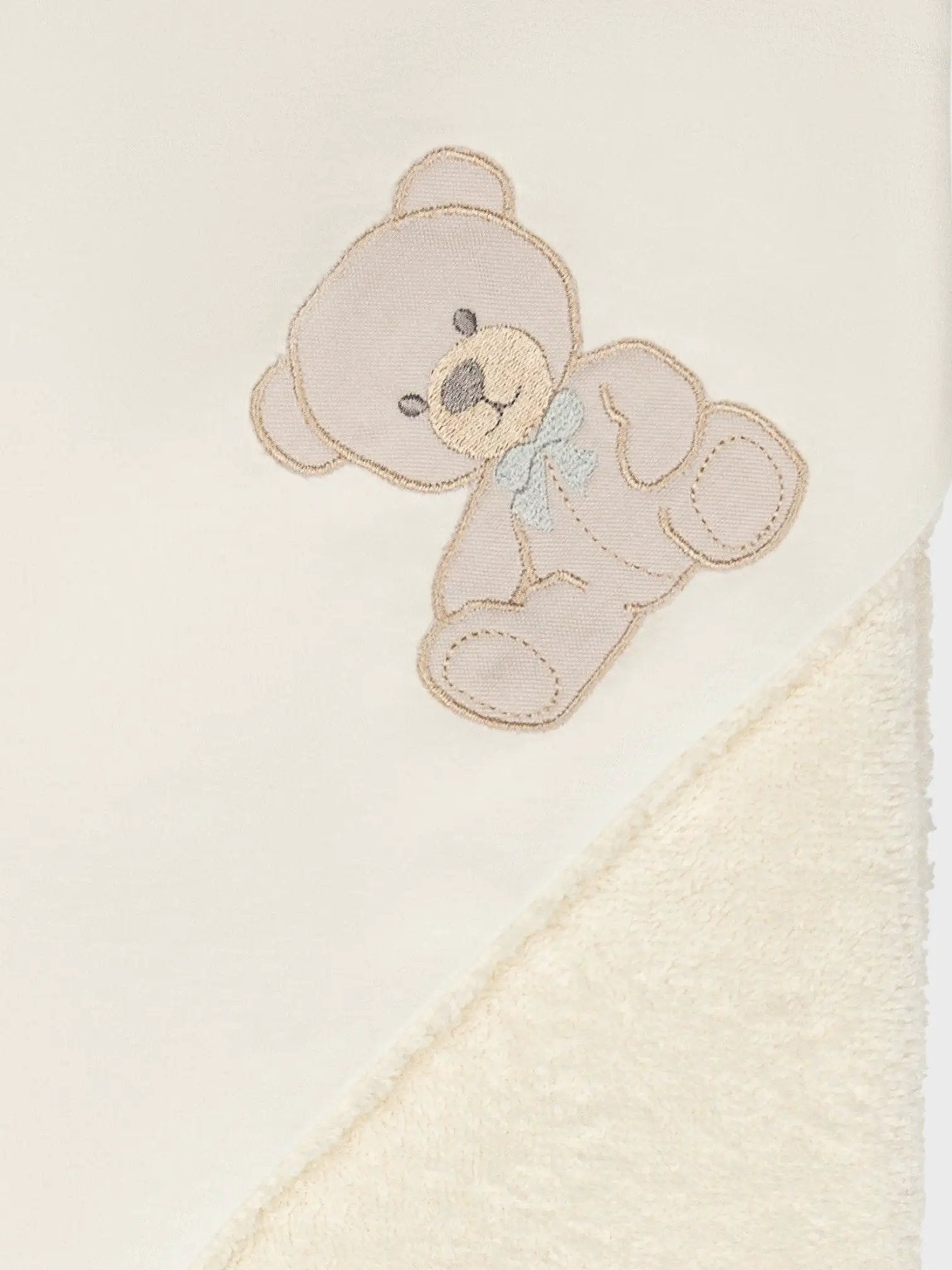 Accappatoio Neonata Avorio ST01/V011 by BABY GI
