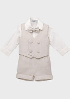 Completo Cerimonia Bimbo Beige ECR0040/02 by EMANUEL PRIS