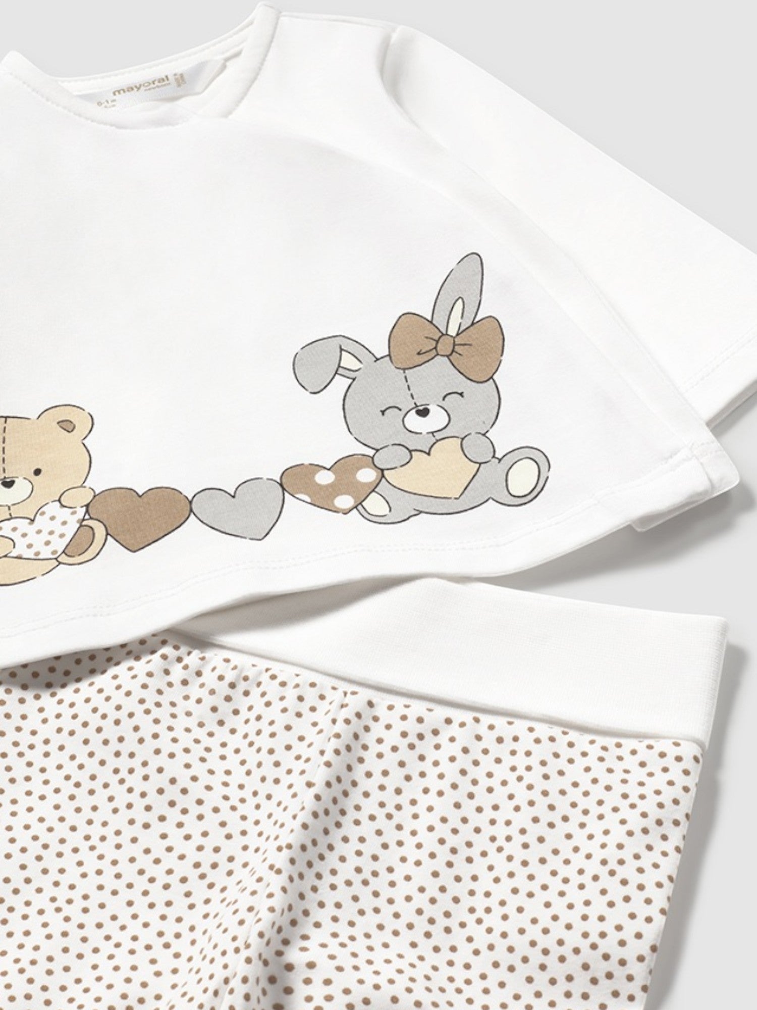 Completo ghettina Neonata BEIGE 1588 /BE -  NANU' BABY