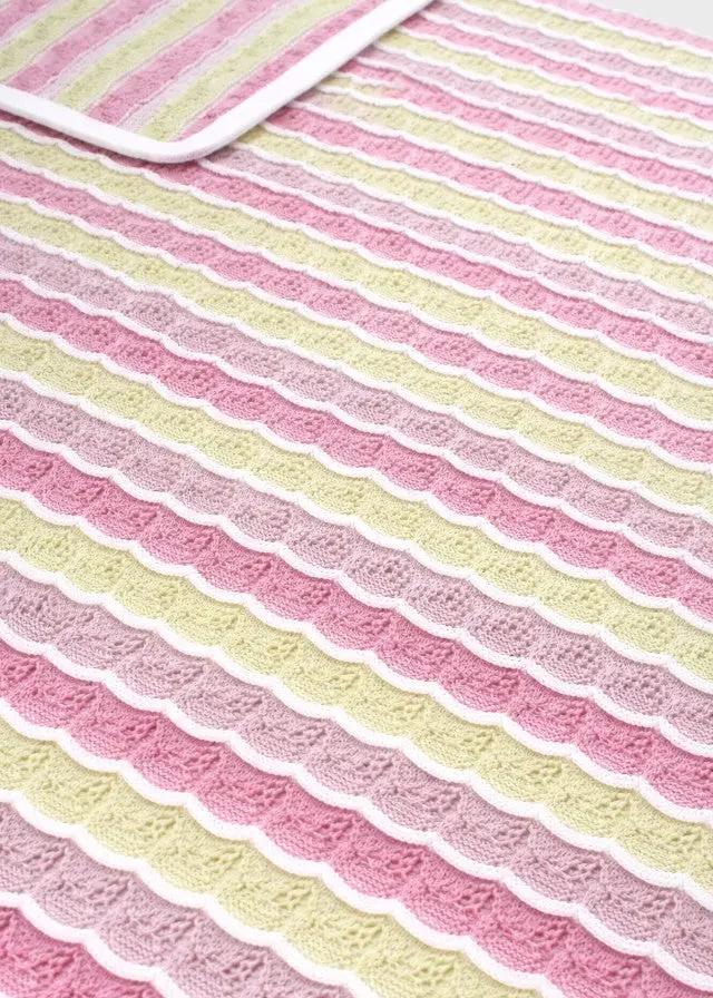 Coperta Neonata Rosa EK1180/M by MARLU'