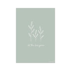 Poster A3 Verde PW10810810 by LITTLE DUTCH