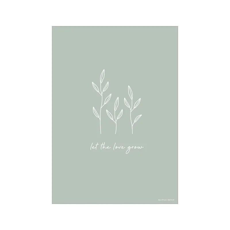 Poster A3 Verde PW10810810 by LITTLE DUTCH