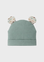 Cuffia Neonato Verde EK5273/V by MARLU'