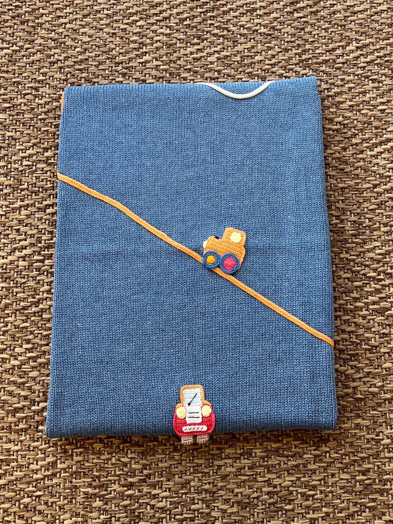 Coperta Neonato BLU CETIN/CO -  NANU' BABY