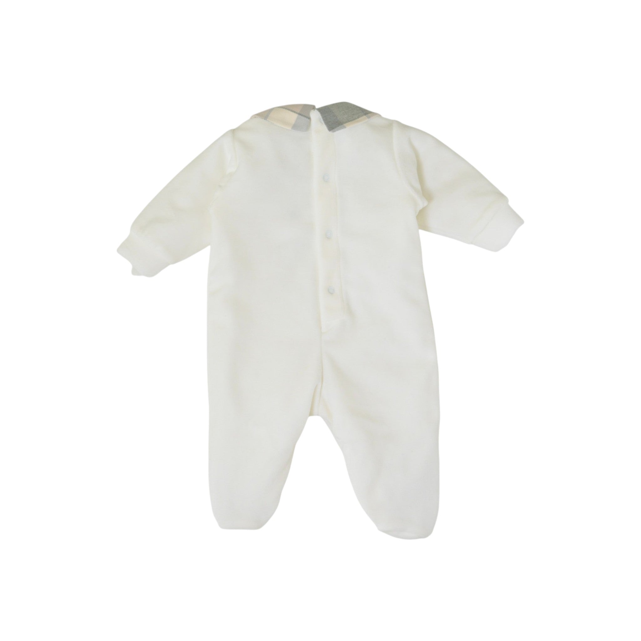 Baby Romper in White Chenille by SARTORIA DEI PICCOLI (code LTB1112)