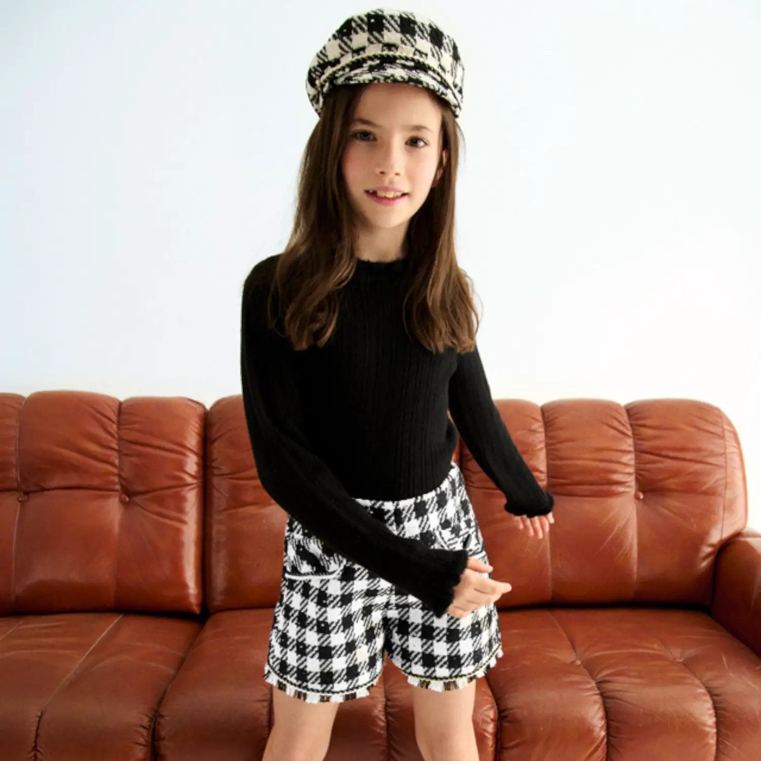Bermuda Bimba Nero 5716/8 by ABEL & LULA