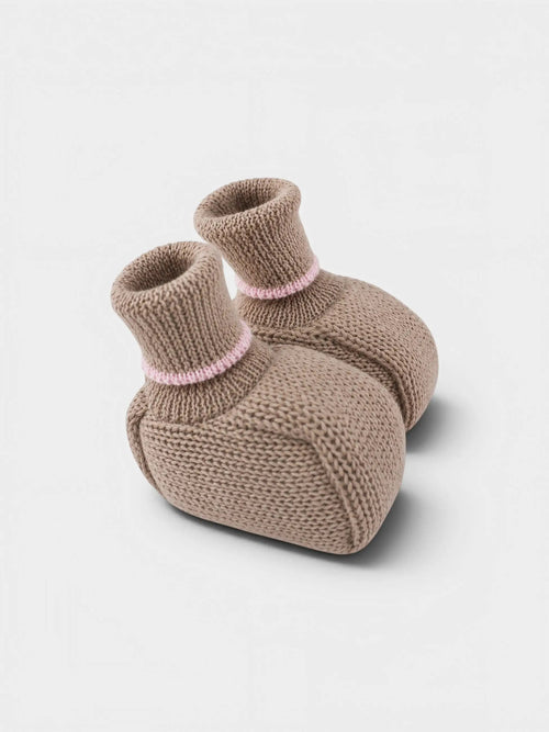 Babbucce Neonata Rosa LSC/1315 by SARTORIA DEI PICCOLI