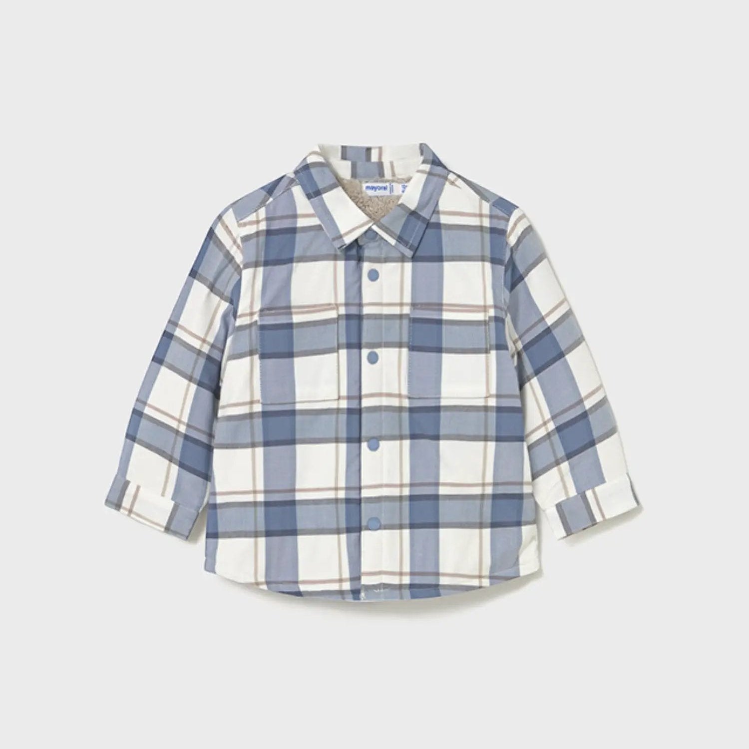 Camicia Bimbo Azzurro 2104/84 by MAYORAL