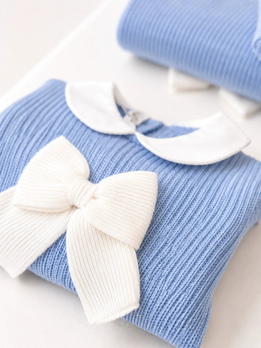 Completo nascita Neonato Azzurro MAGLIA INGLESE FIOCCO 547/5630 by BABY LORD