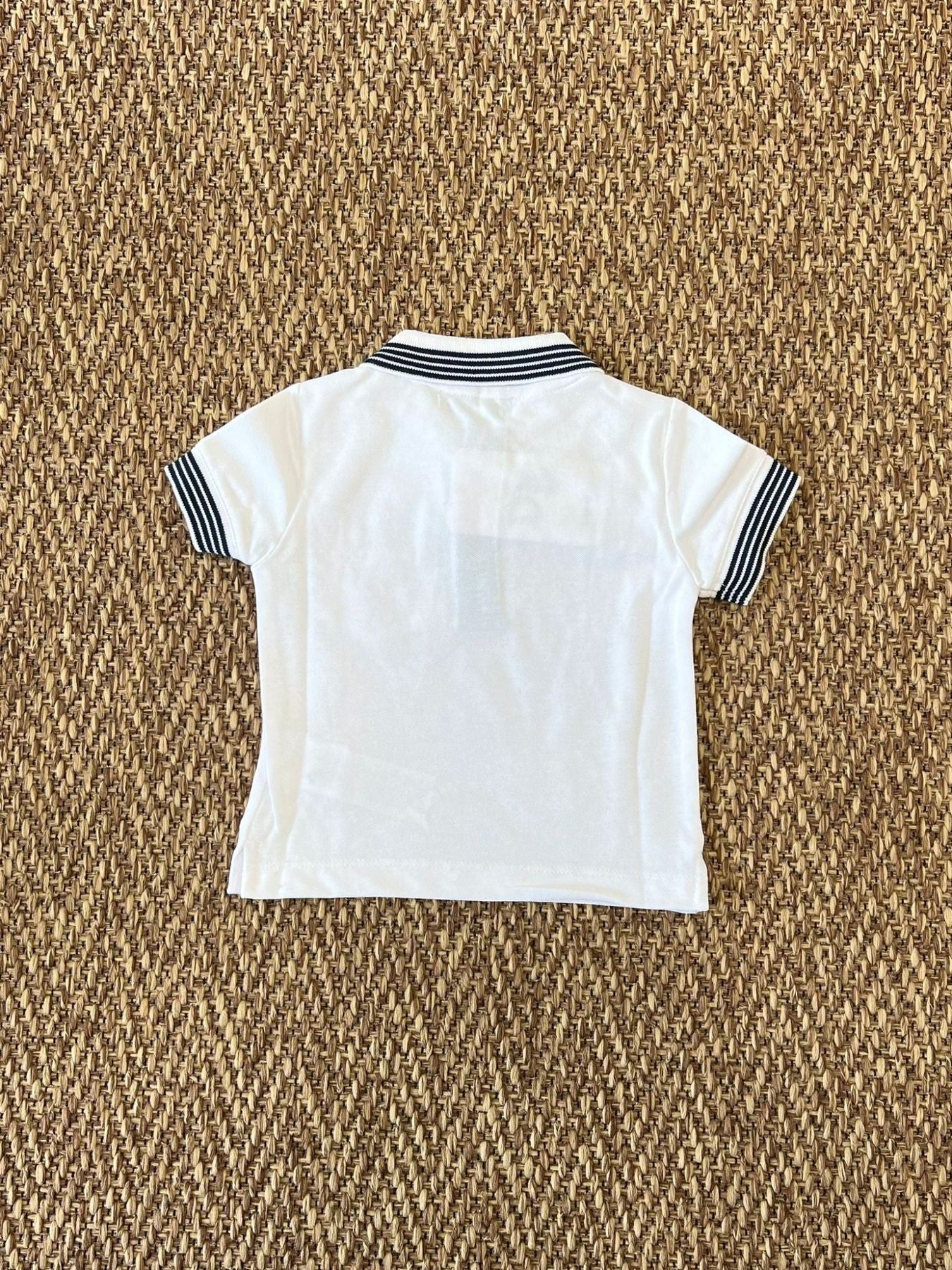 Polo Bimbo BIANCO DK561/PV24 -  NANU' BABY