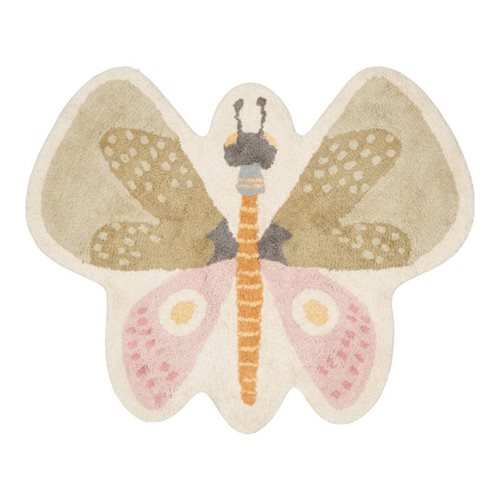 Tappeto Butterfly  ROSA RU10311415 -  NANU' BABY