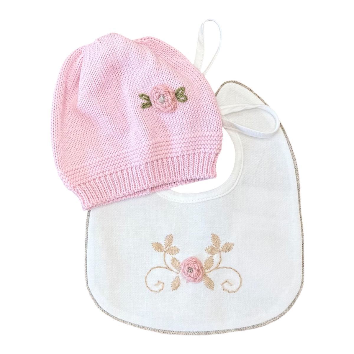 Bonnet Bébé Fille Rose LR1109