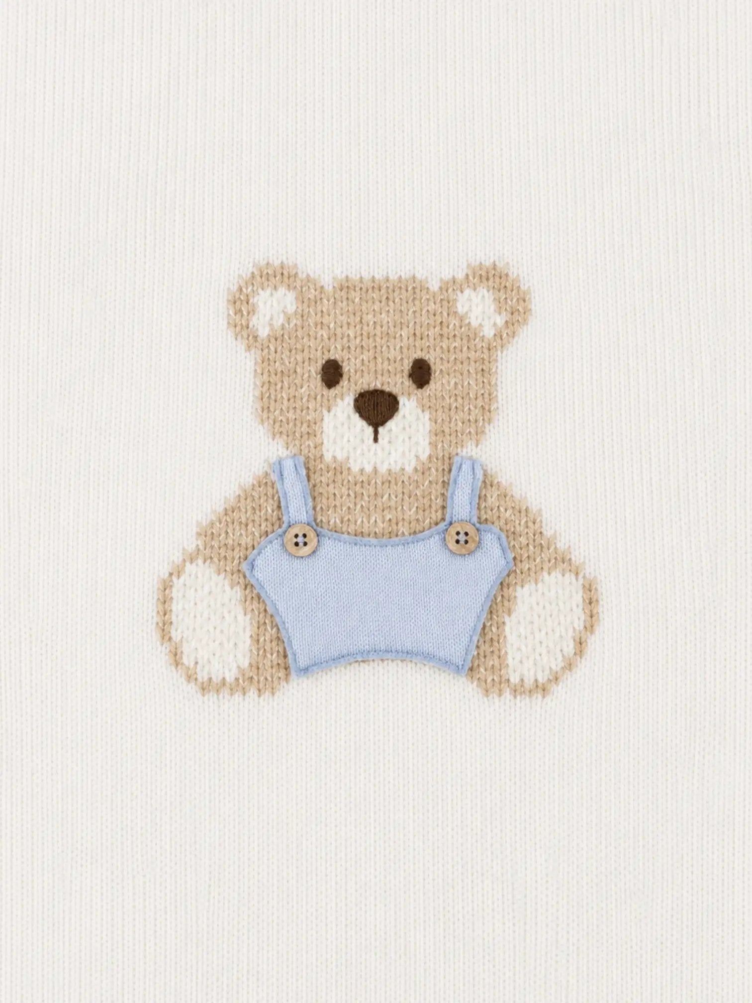 Coperta Neonato Bianco 8237 by BIMBALO'