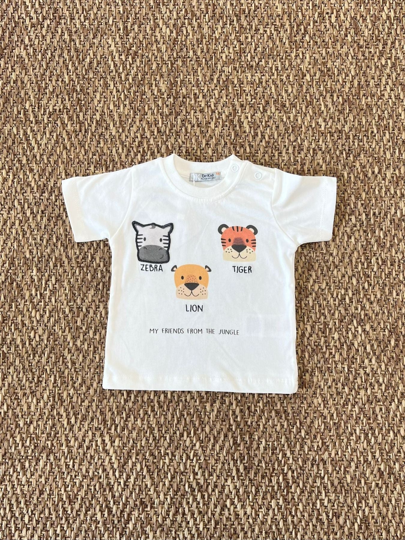 T-shirt Bimbo BIANCO DK515/PV24 -  NANU' BABY