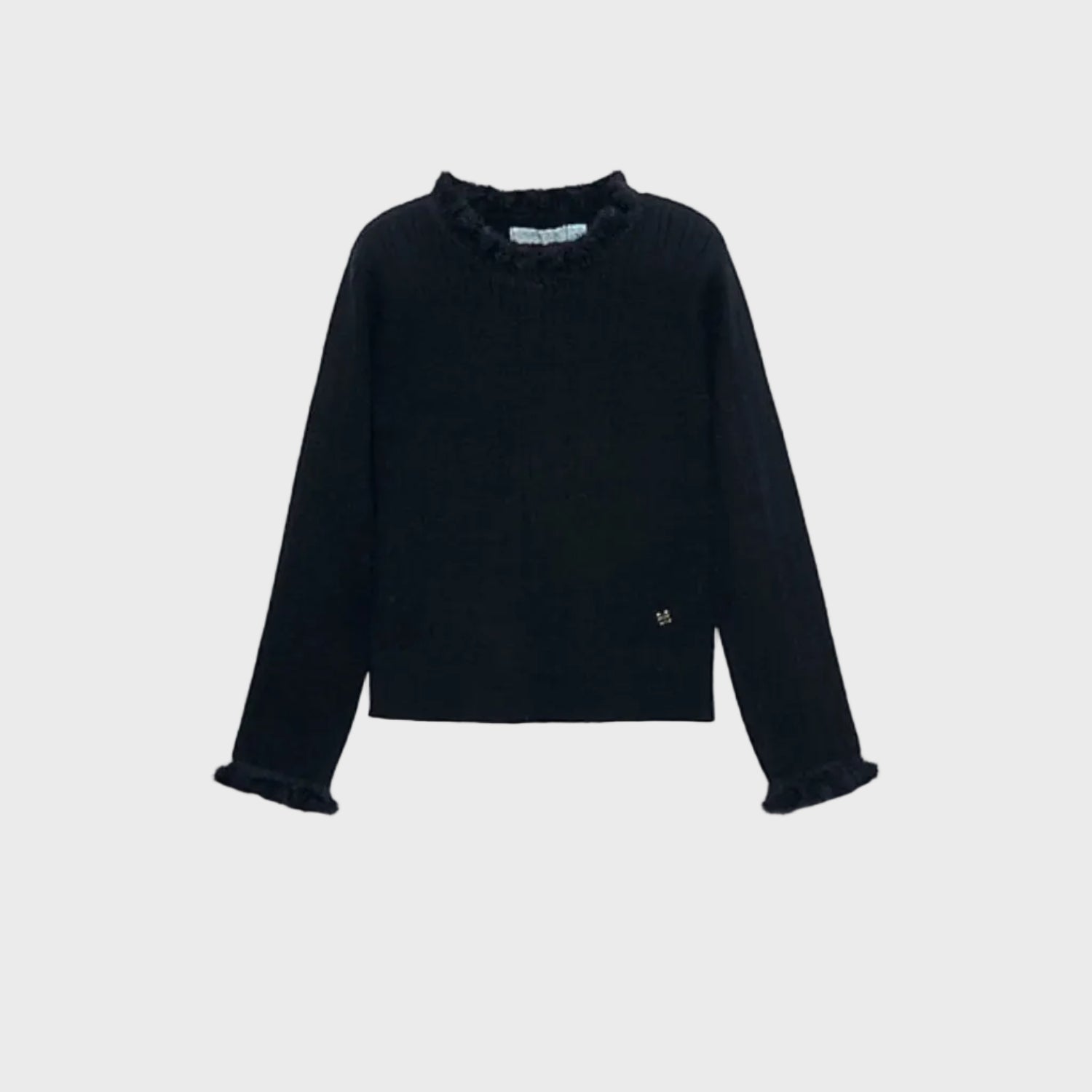 Maglia Bimba Nero 5835/84 by ABEL & LULA