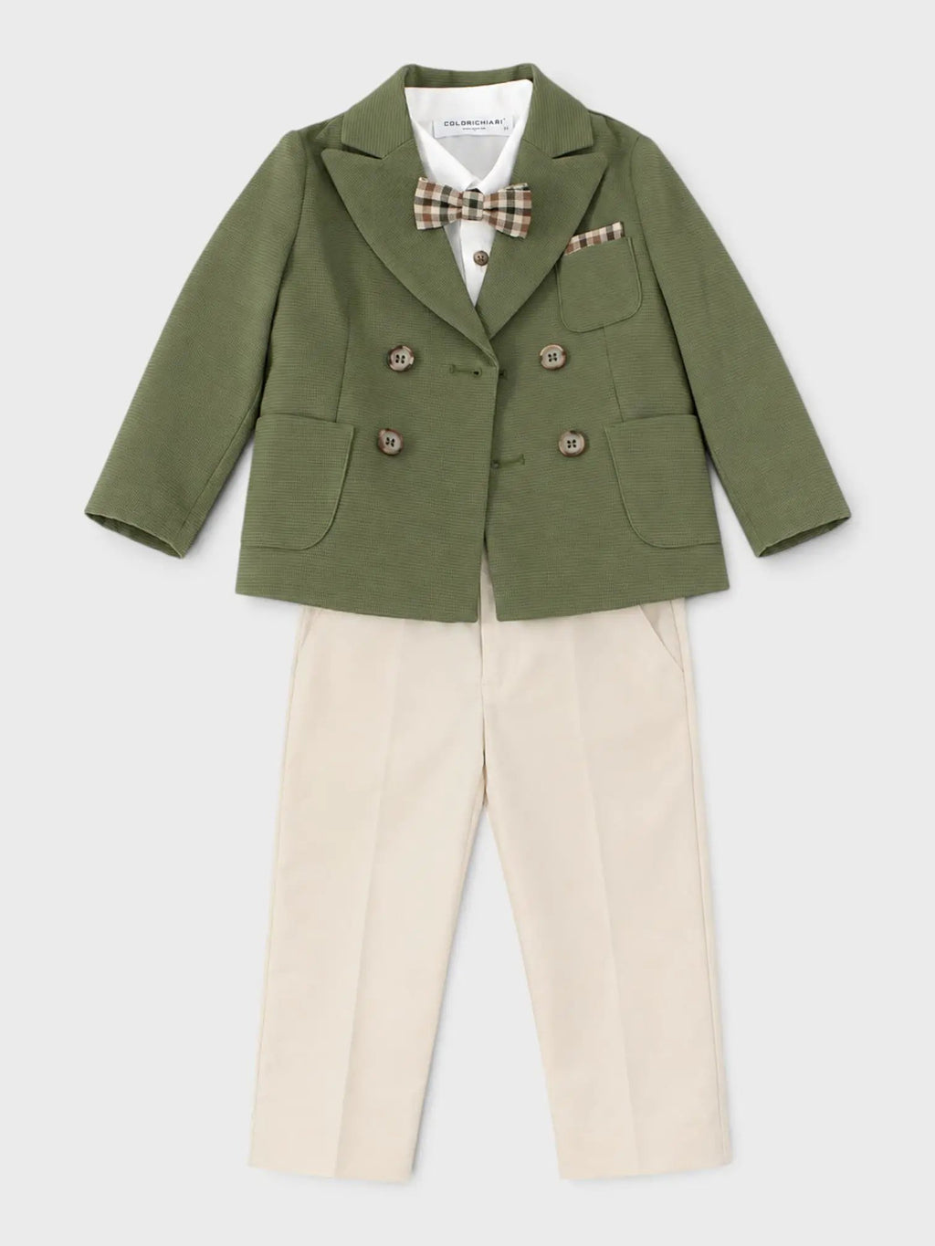 Completo Cerimonia Bimbo Verde MN508724/4983 by COLORICHIARI