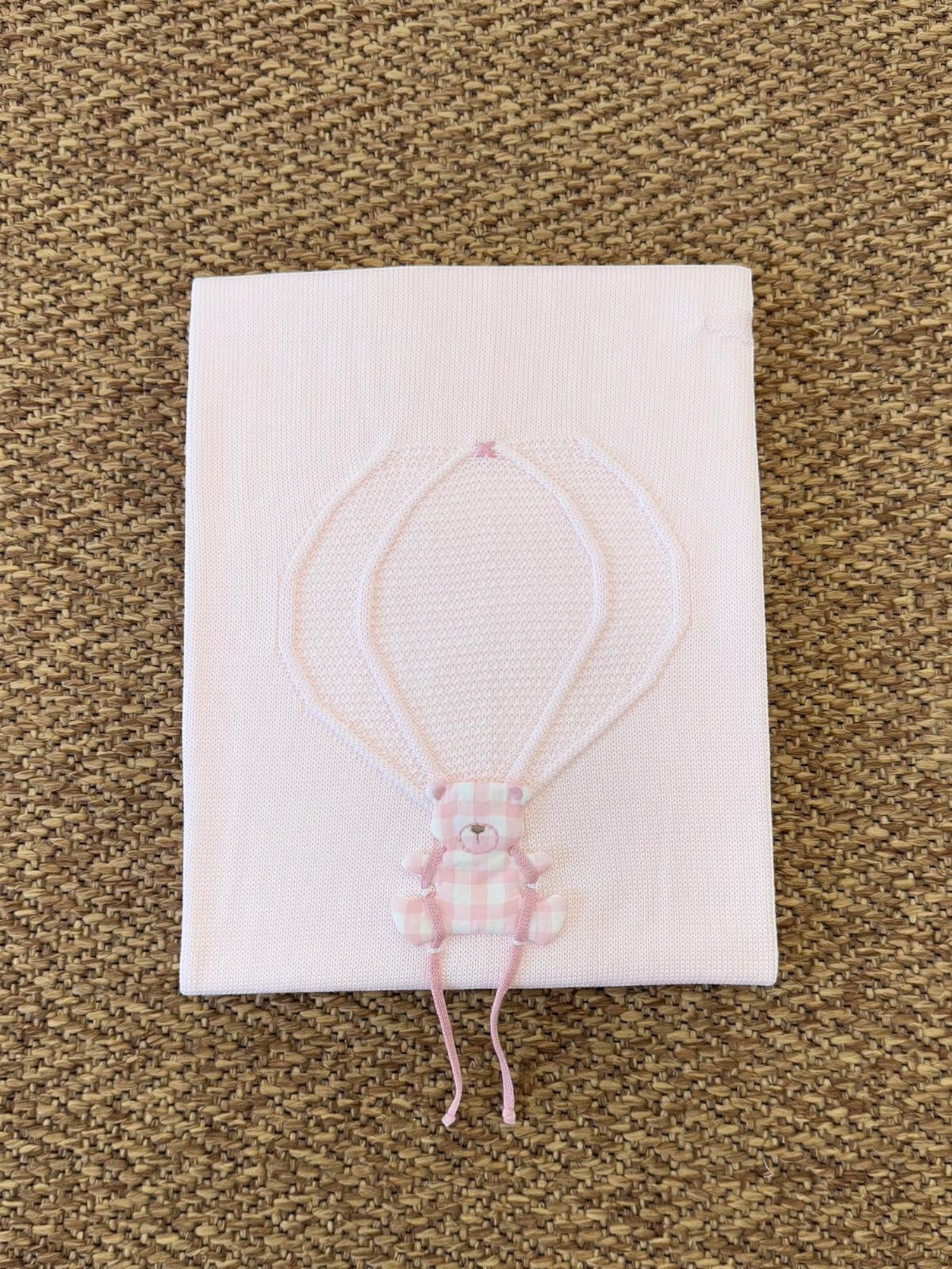 Coperta Neonata ROSA EB6780/R -  NANU' BABY