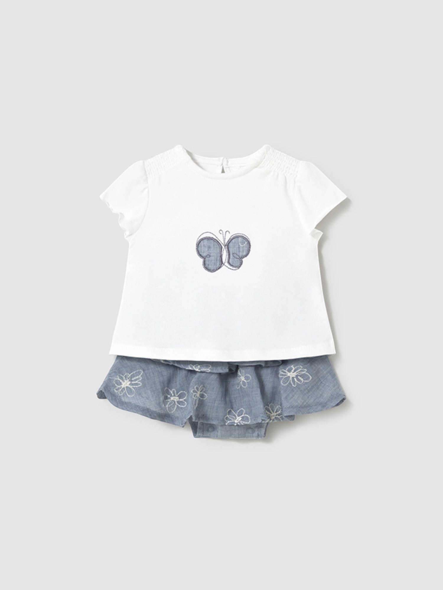 Completo gonna Bimba JEANS 1853 /J -  NANU' BABY