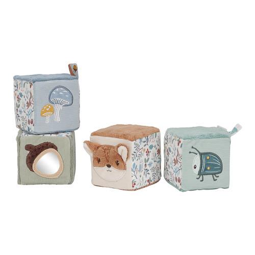 Set di cubi morbidi - Amici della foresta  MULTICOLORE LD8916 -  NANU' BABY