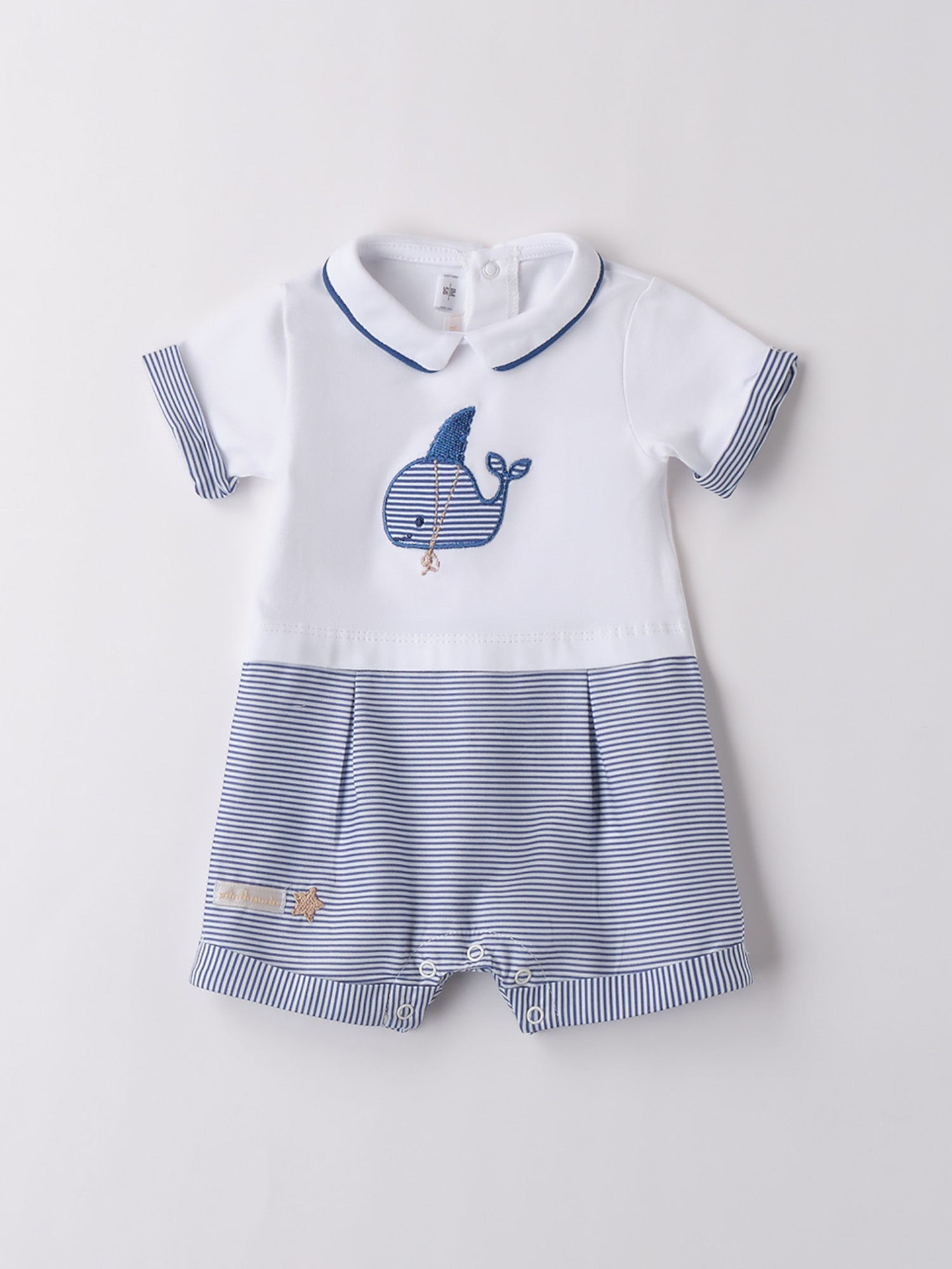 Pagliaccetto Bimbo BIANCO 3B688/0113 -  NANU' BABY