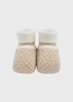 Babbucce Neonato Avorio EK57S/A by MARLU'